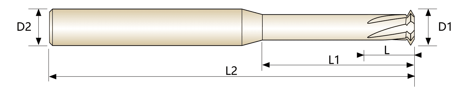 Thread Milling Single Form Single Form Thread Mill - hdktools.com